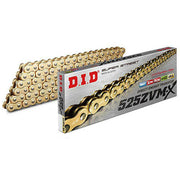 D.I.D 530ZVM-X Heavy Duty Super Street Chain - 140 Links - GOLD