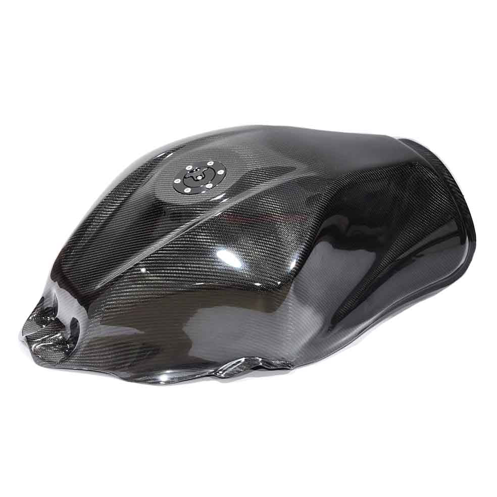 Kamikaze Carbon 2021+ Suzuki Hayabusa Low Profile Carbon Tank (Aluminum Cell)