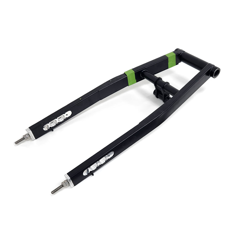 Evil Swing Arms 2008 - 2025 Suzuki Hayabusa 0-4 Chromoly Black Powder Coated Swing Arm