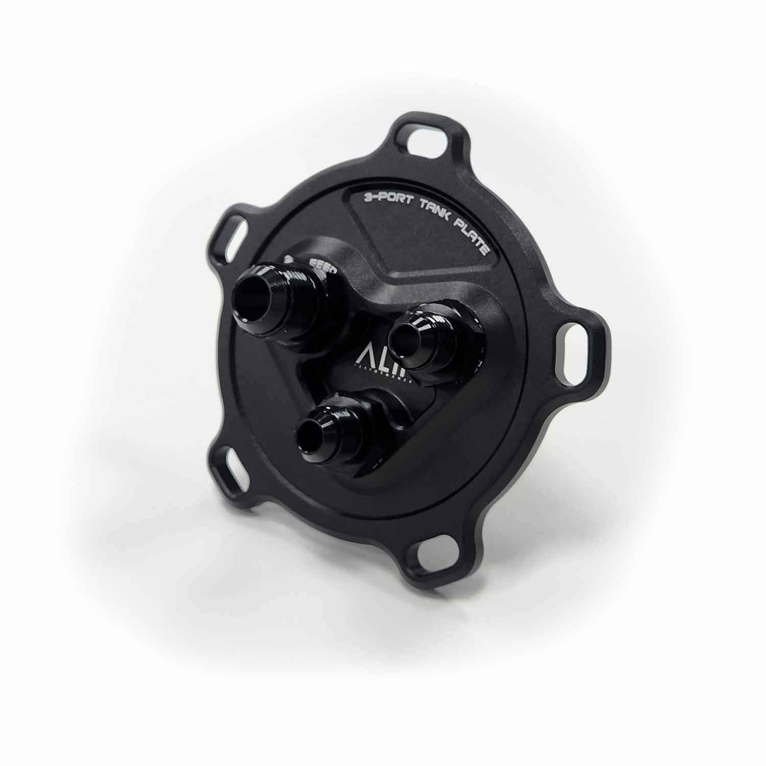 Alif Performance 2017+ GSXR1000 Clock-able 3-Port Fuel Tank Plate