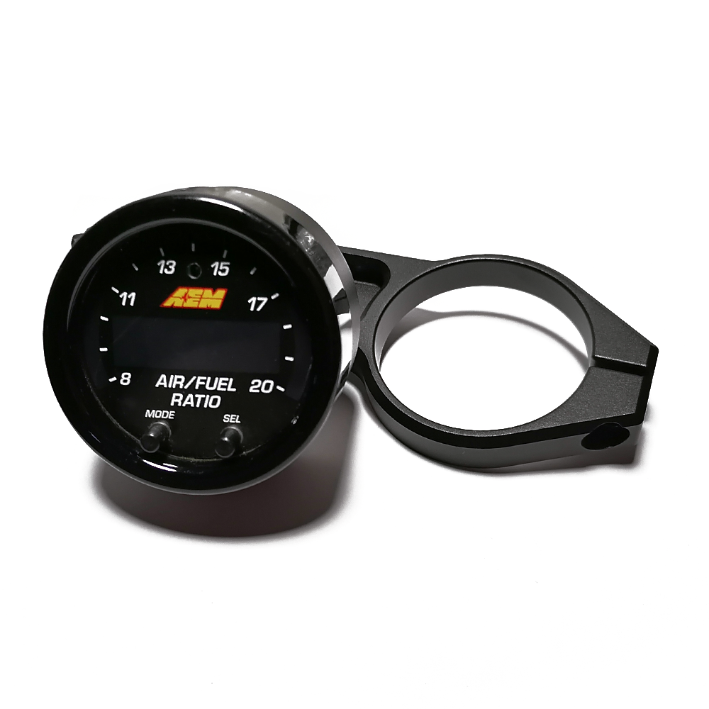 Alif Performance Universal 50mm Fork Gauge Mount Kit - (With 30-0300 AEM Gauges Kit)