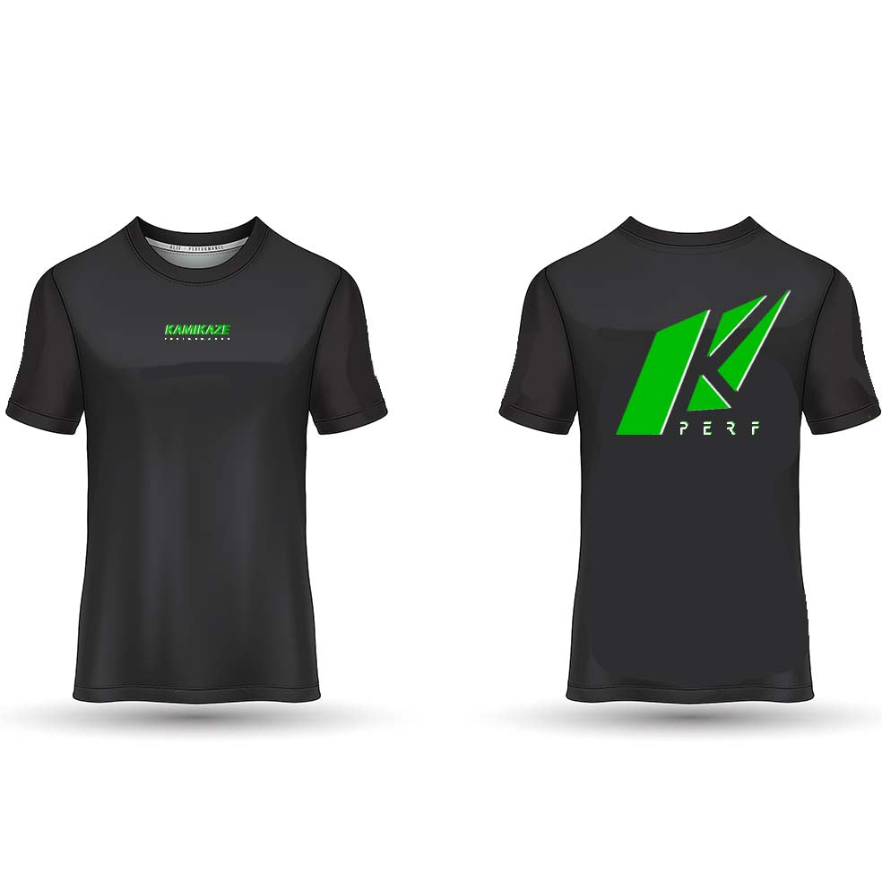 Kamikaze Performance Kawasaki Green T-Shirt