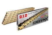 D.I.D 530ZVM-X Heavy Duty Super Street Chain - 140 Links - GOLD