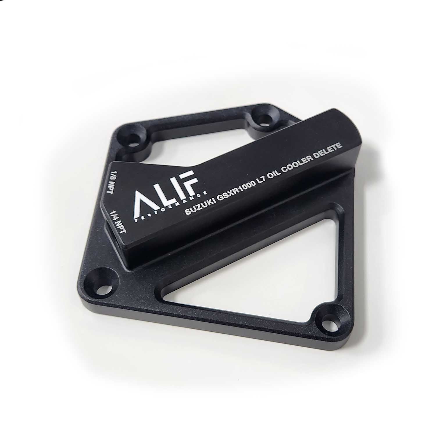 Alif Performance Suzuki GSXR1000 2017+ 2-Port Oil Cooler Delete