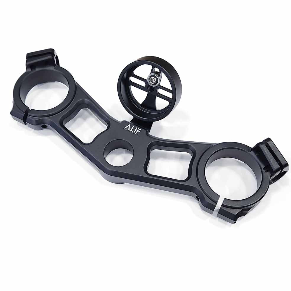 Alif Performance 2011 - 2024 Suzuki GSXR750 Ultra Light Upper Clamp with Gauge Pod Bracket