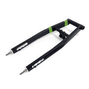 Evil Swing Arms 2008 - 2025 Suzuki Hayabusa 0-4 Chromoly Black Powder Coated Swing Arm